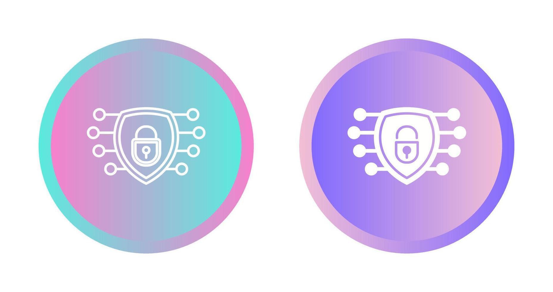 icono de vector de seguridad