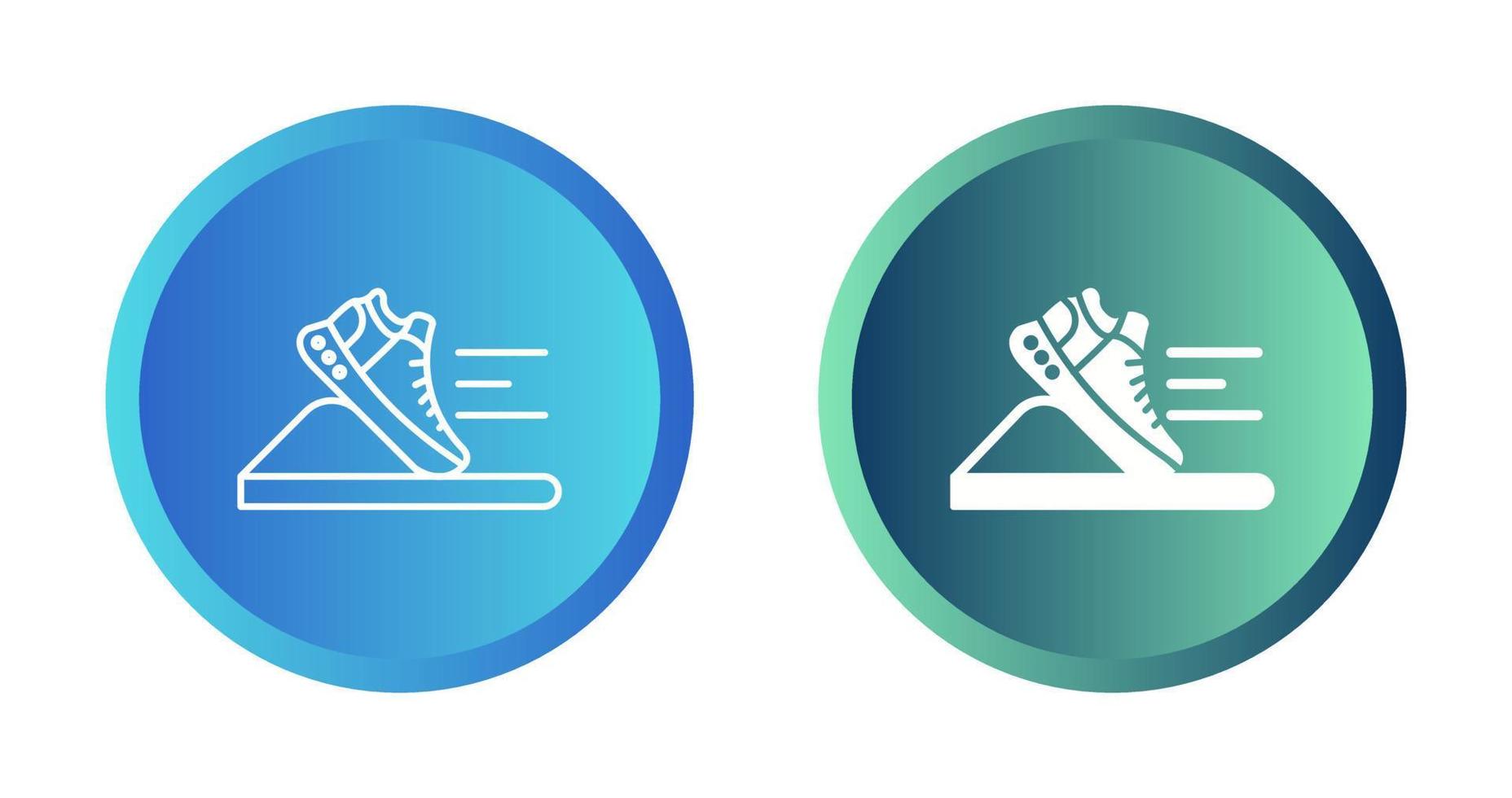 Starting Block Vector Icon