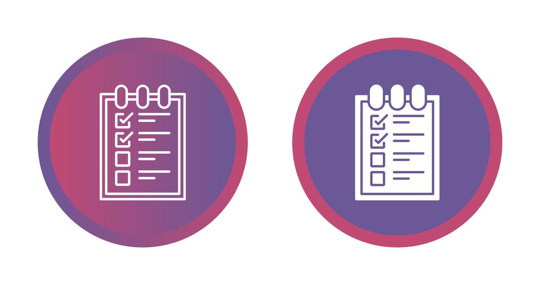 Check List Vector Icon