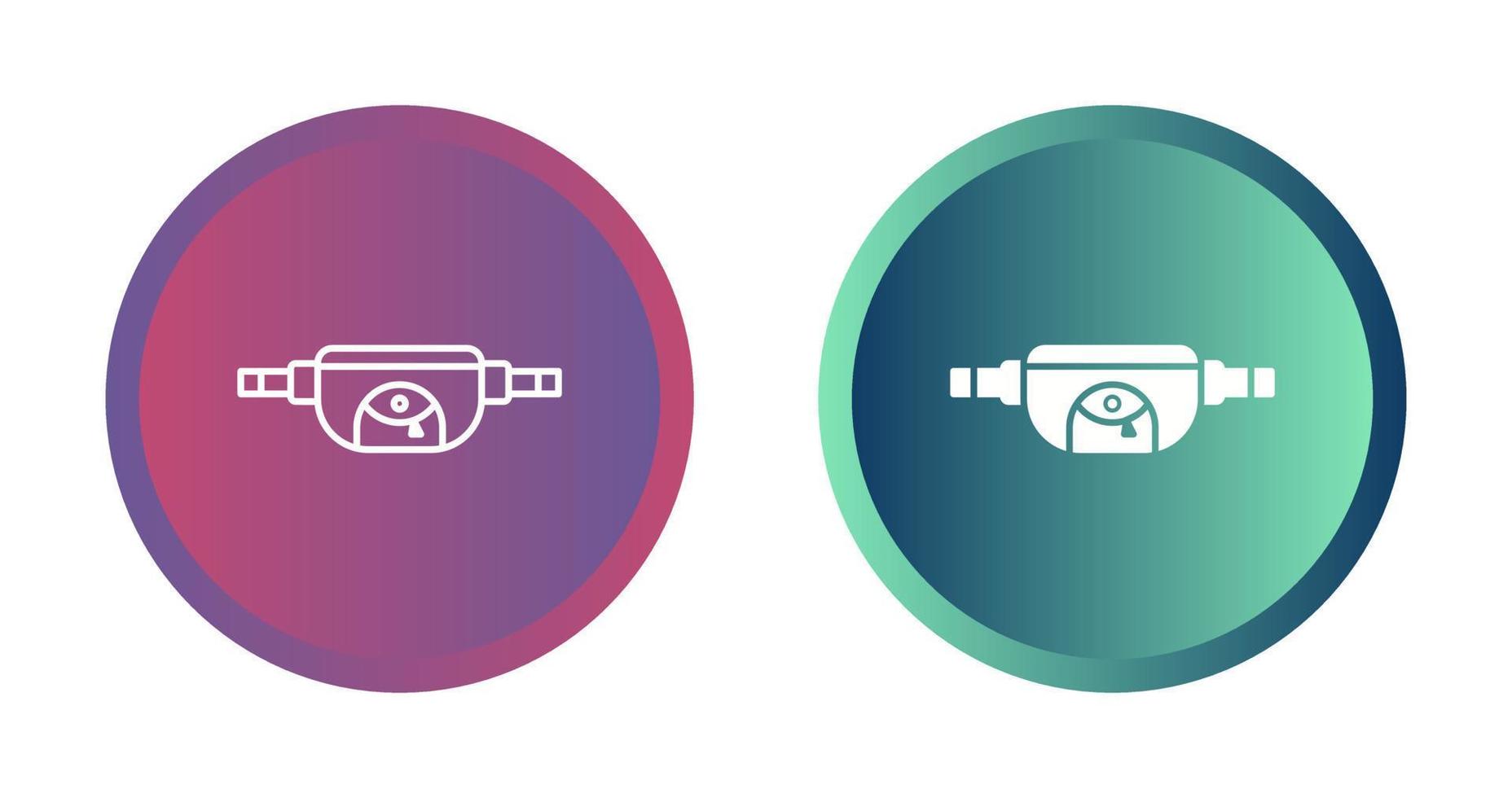 Fanny Pack Vector Icon