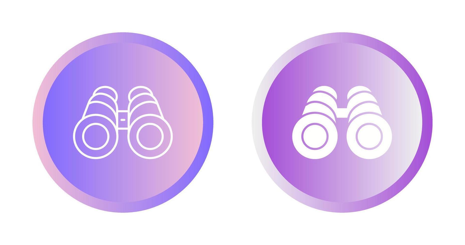 Binoculars Vector Icon