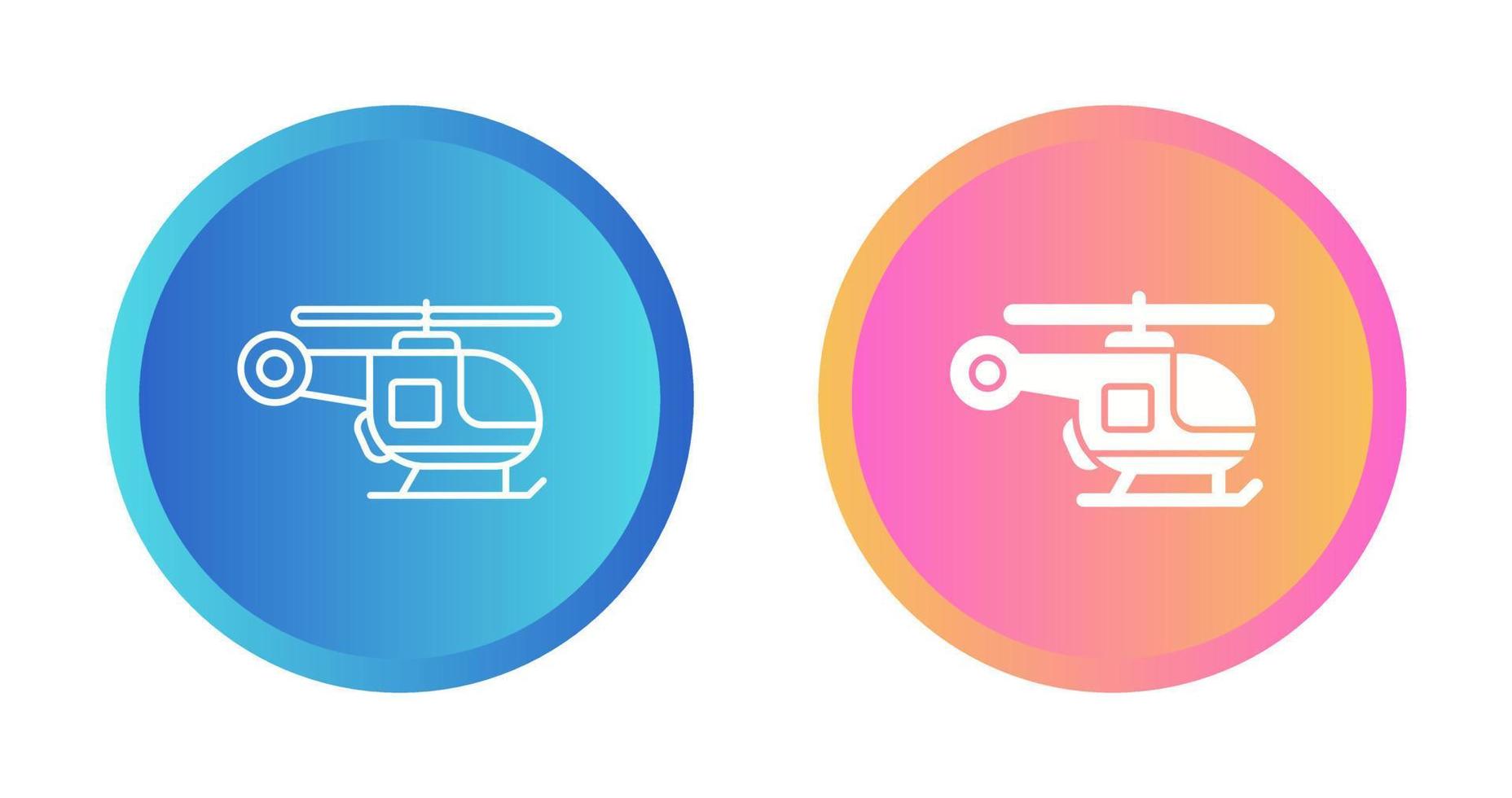 Helicopter Vector Icon