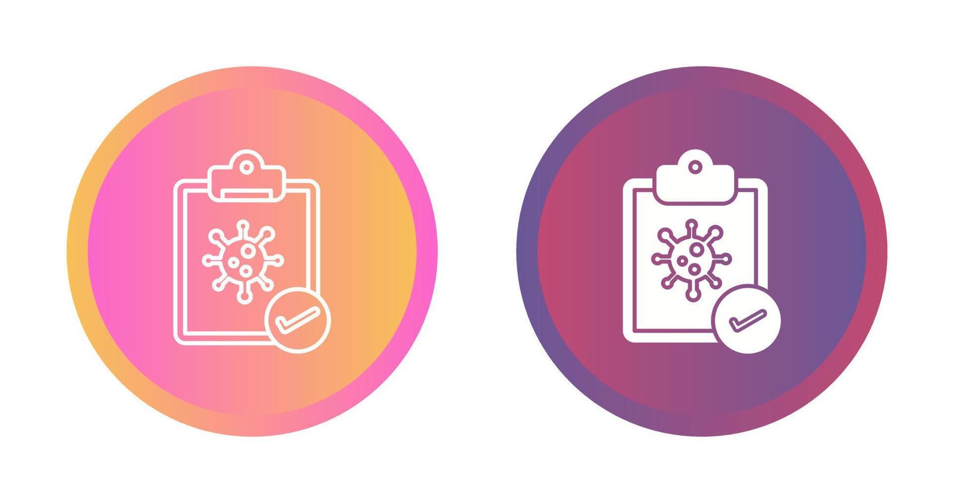 Test Results Vector Icon