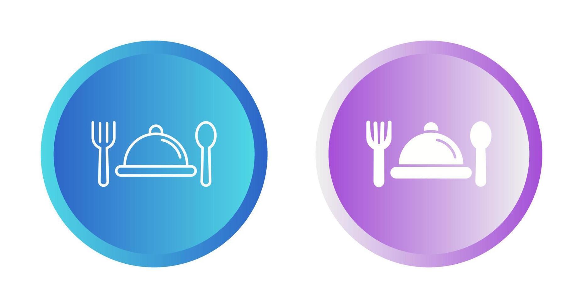 icono de vector de catering