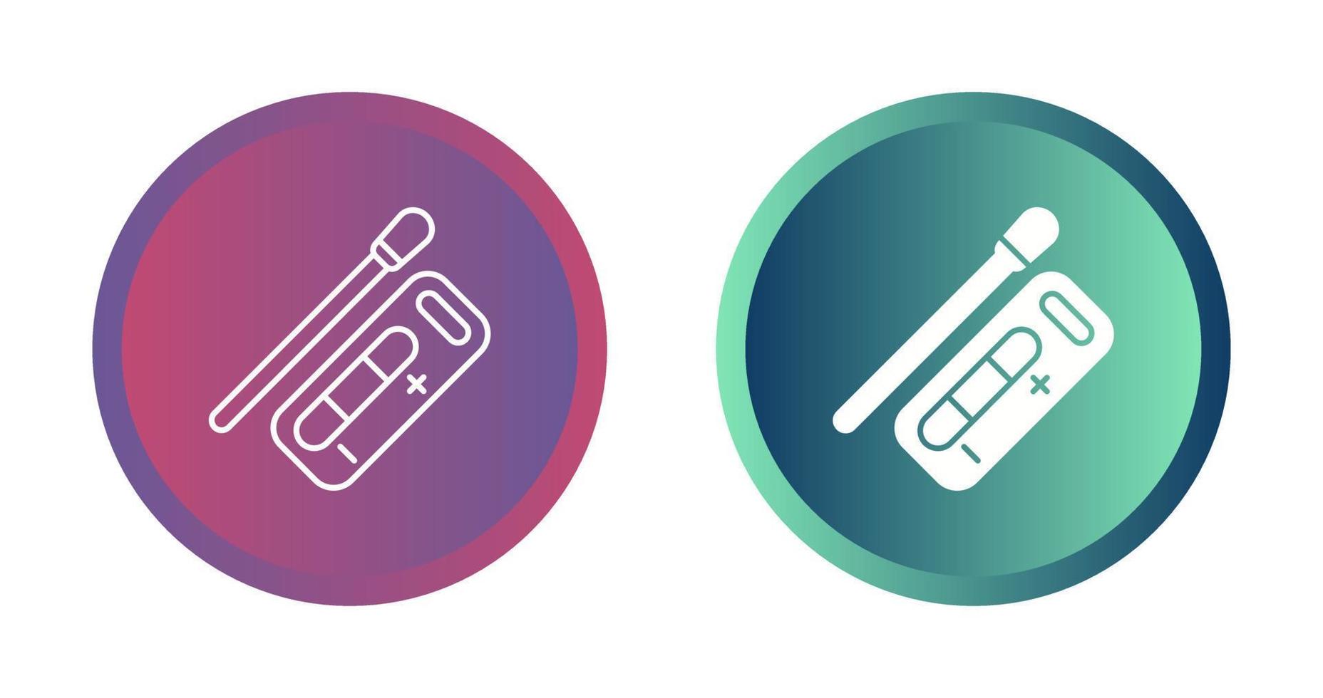 Rapid Test Vector Icon