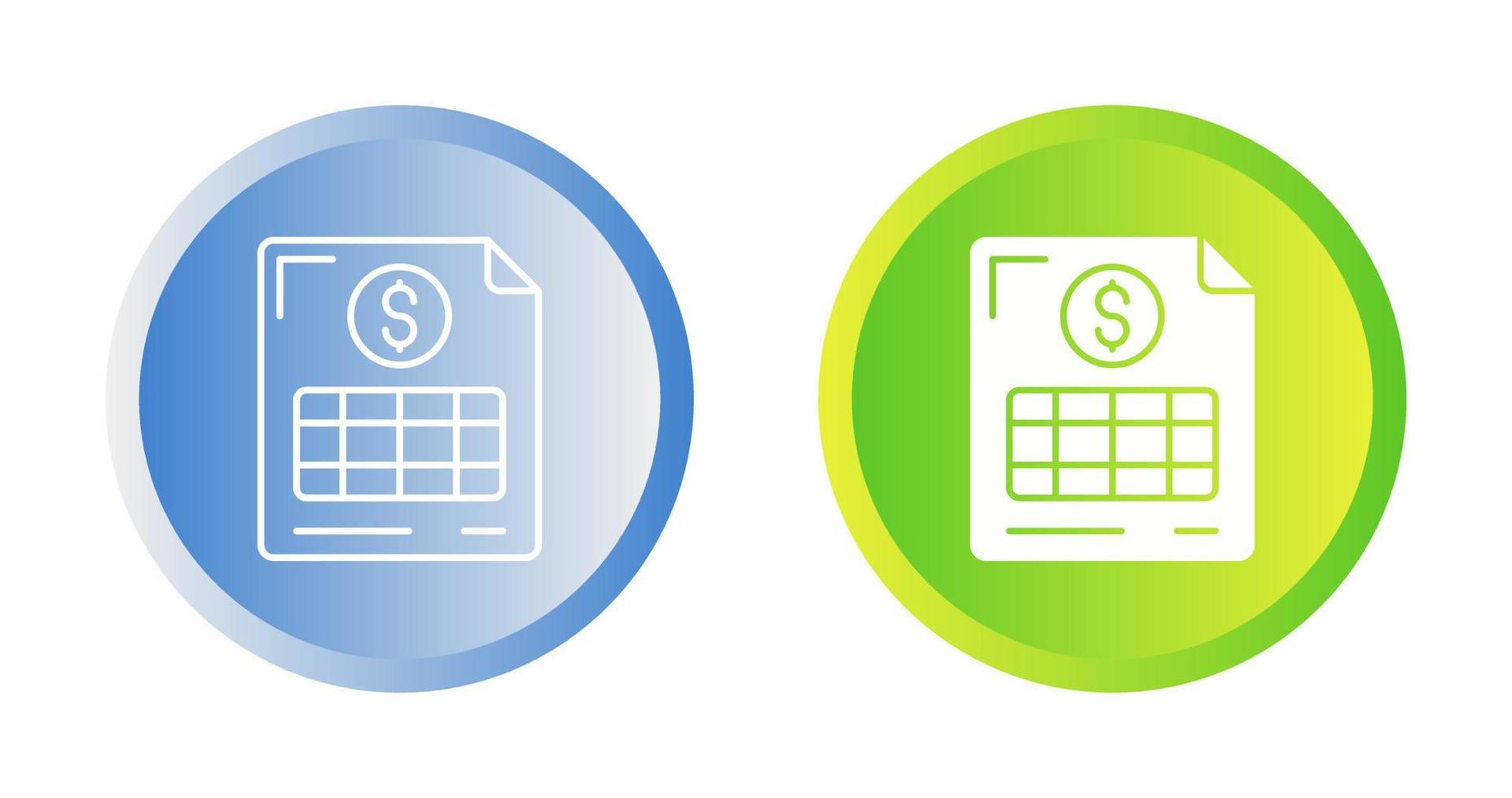 Invoice Vector Icon