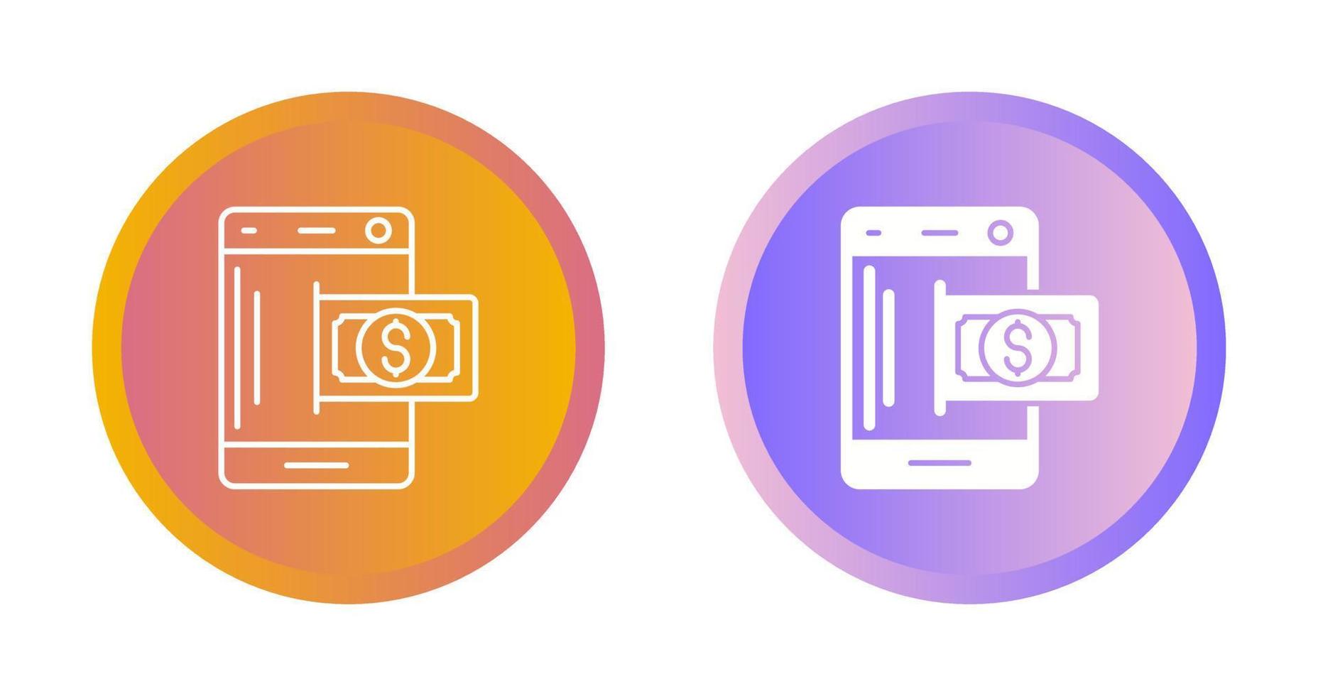 Online Money Vector Icon