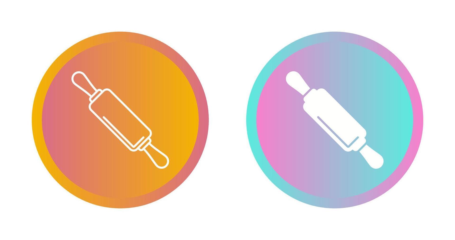 Rolling Pin Vector Icon
