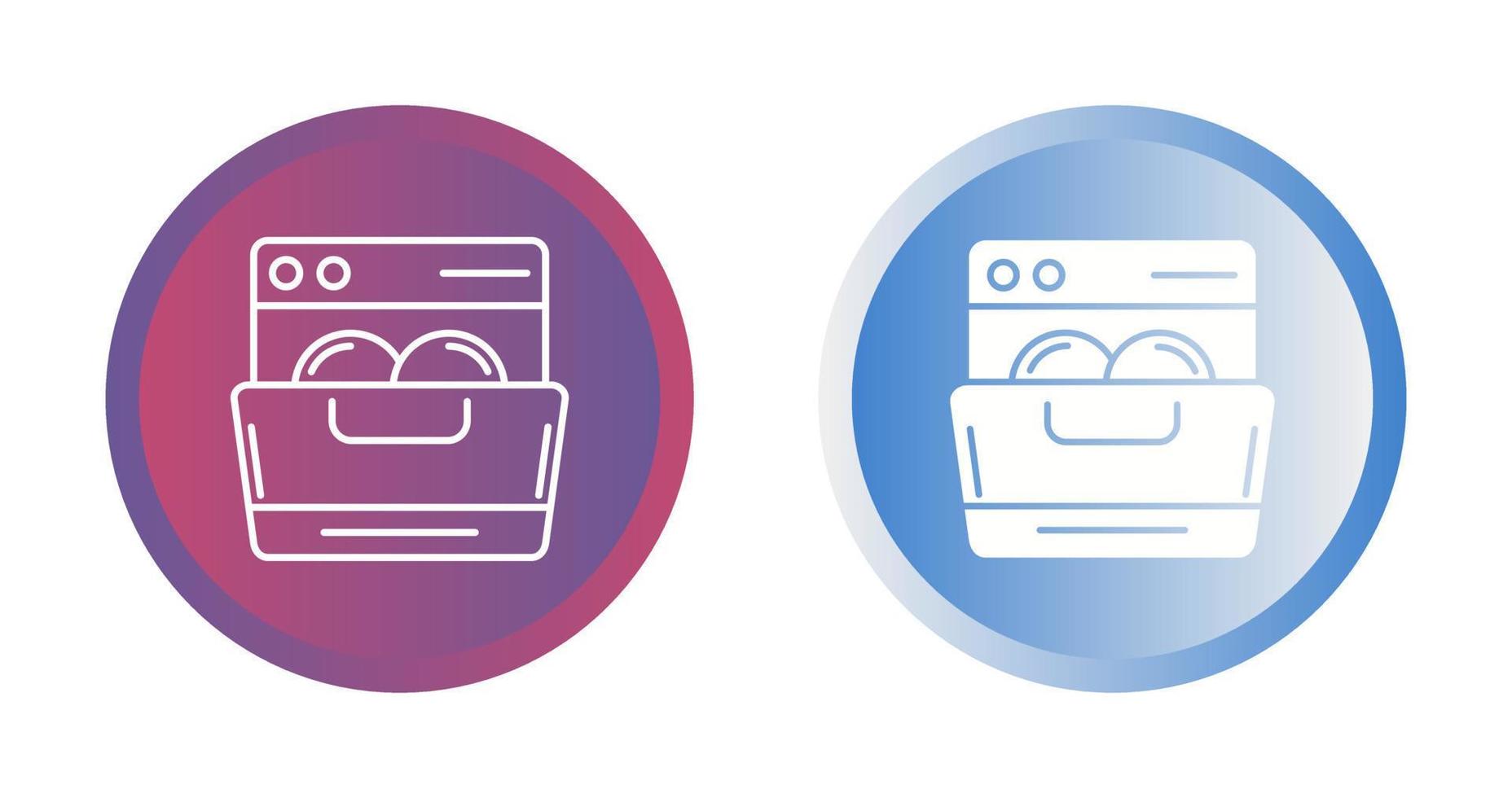 Dishwasher Vector Icon