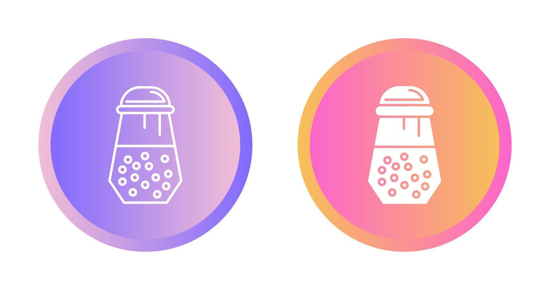 Salt Shaker Vector Icon