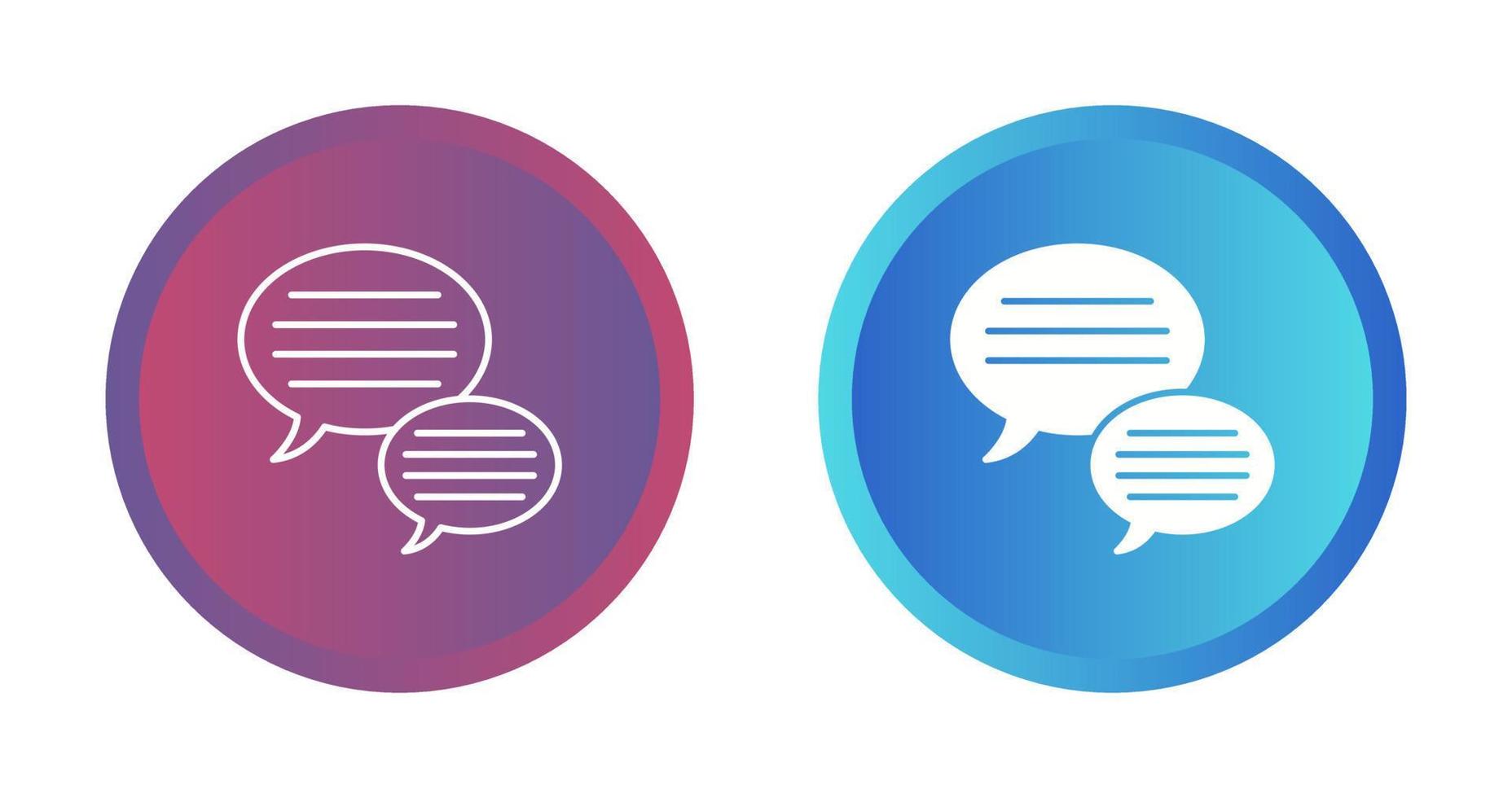 Speech Bubble Vector Icon