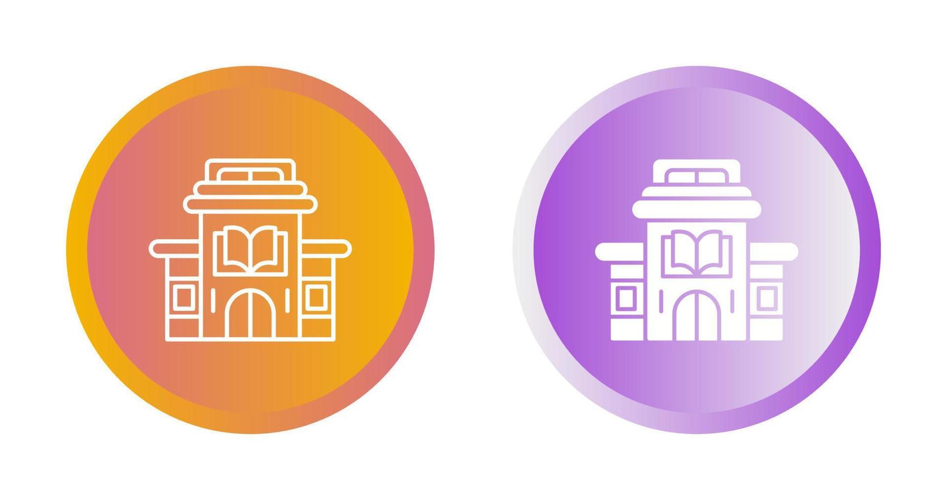 Library Vector Icon