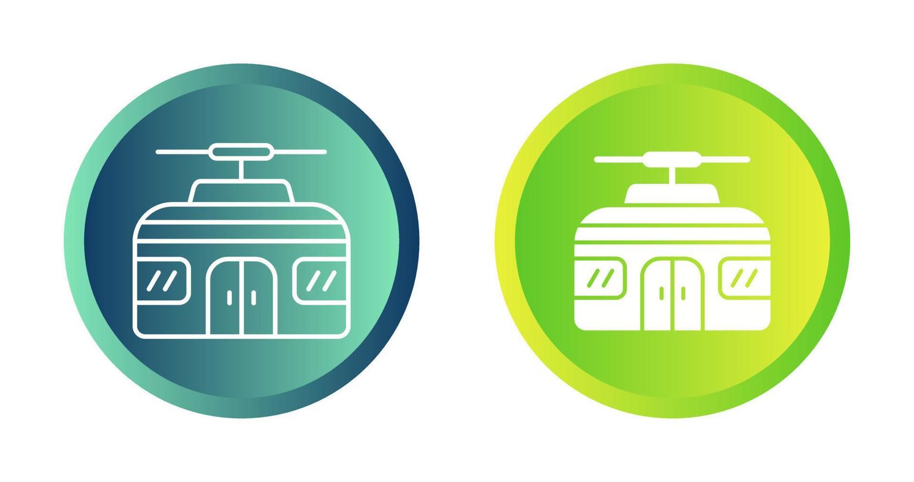 Cable Car Vector Icon