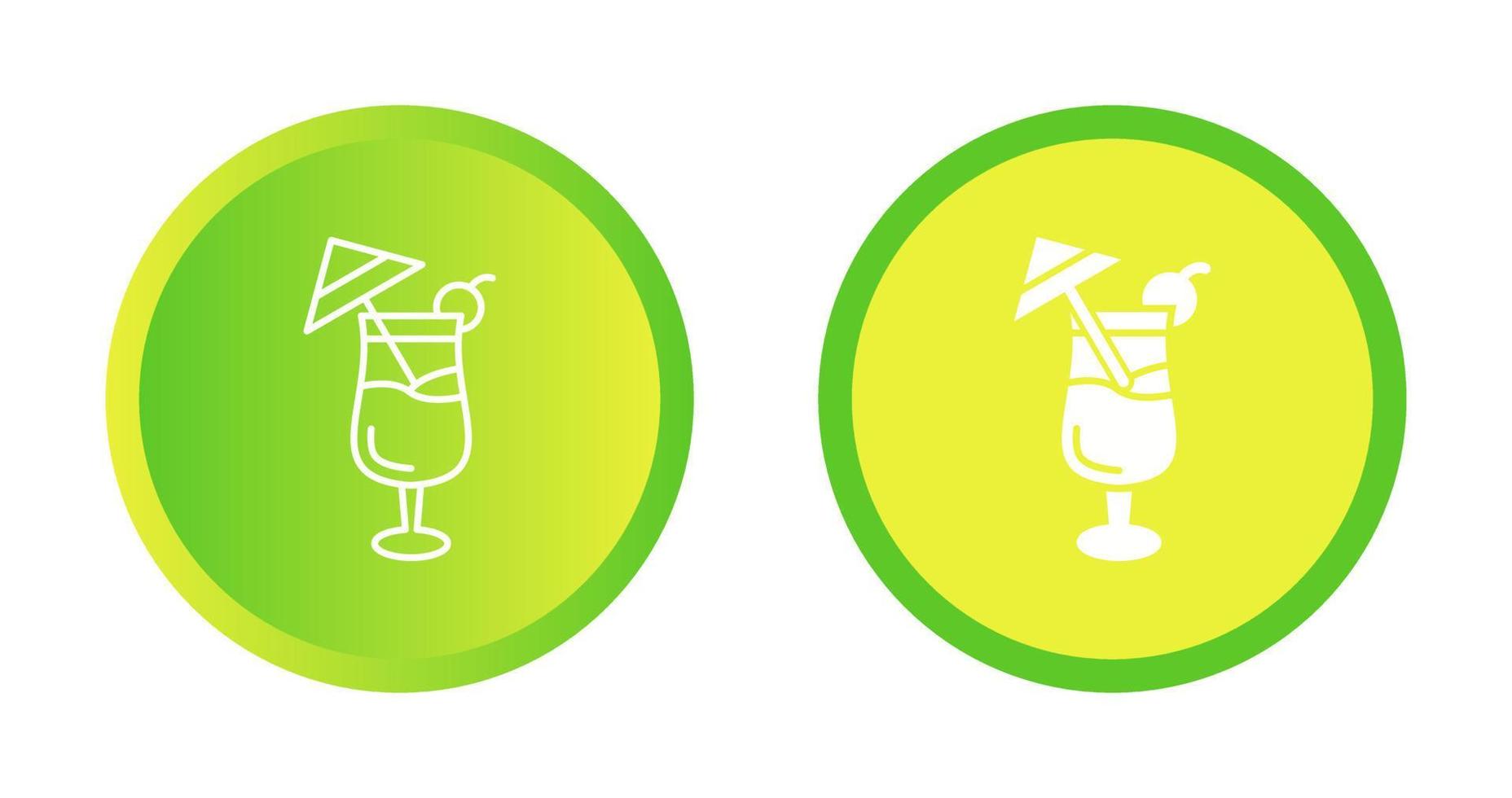 Cocktail Vector Icon