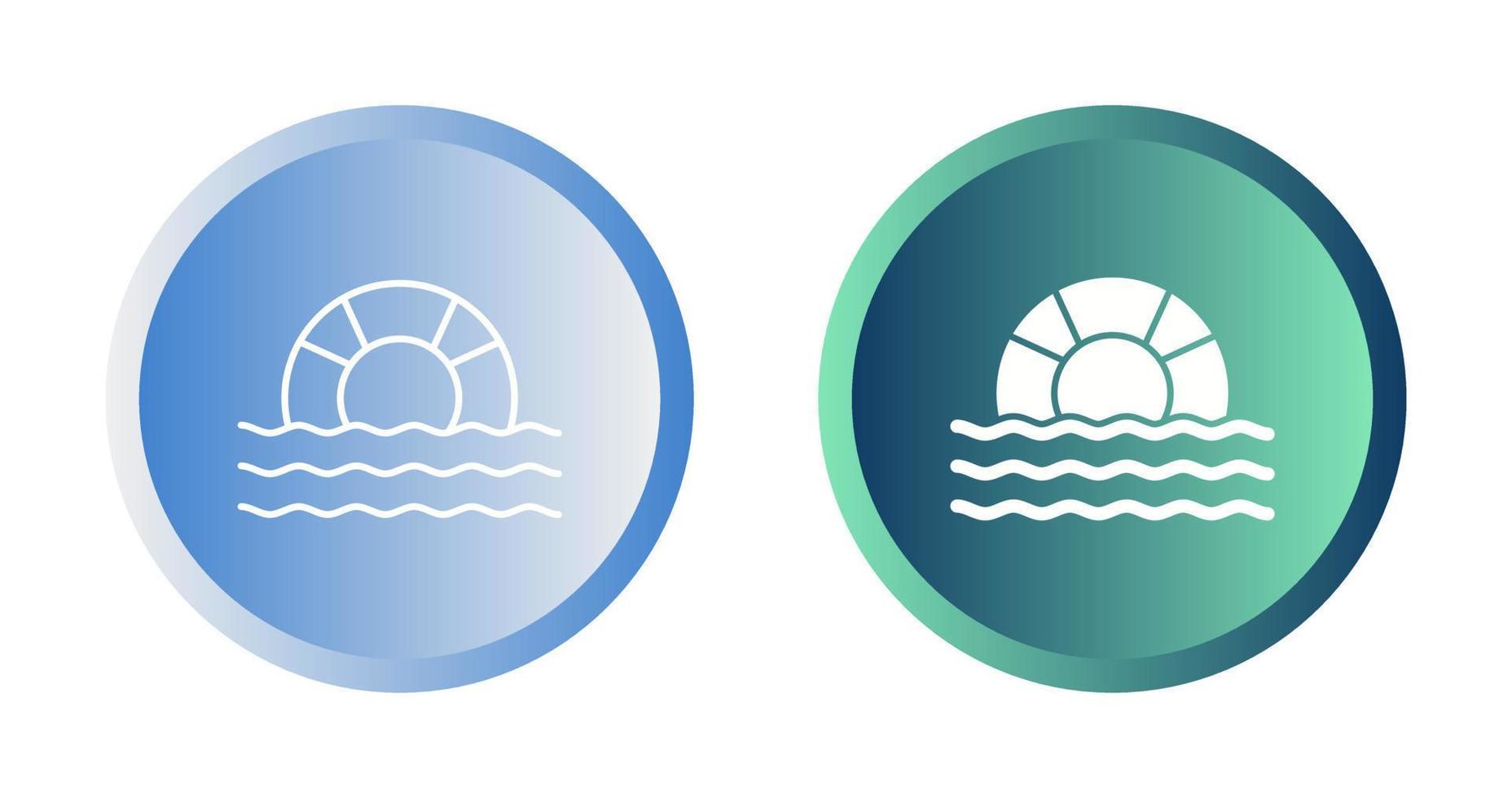 Float Vector Icon