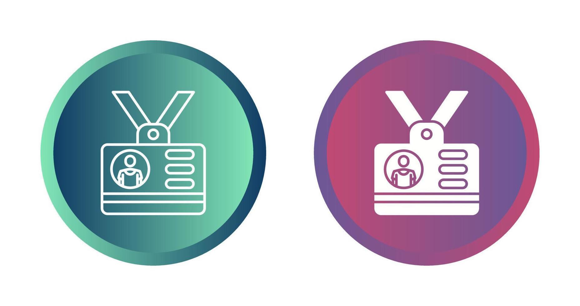 Id Card Vector Icon