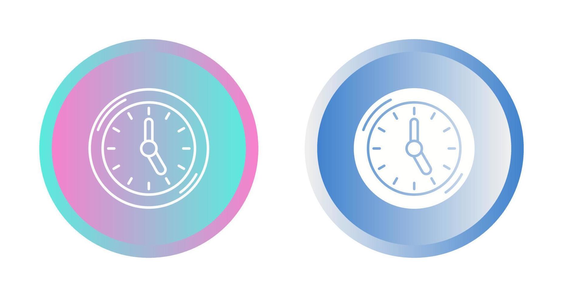 Clock Vector Icon