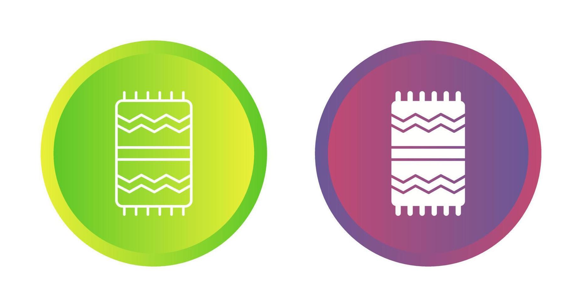Beach Towel Vector Icon