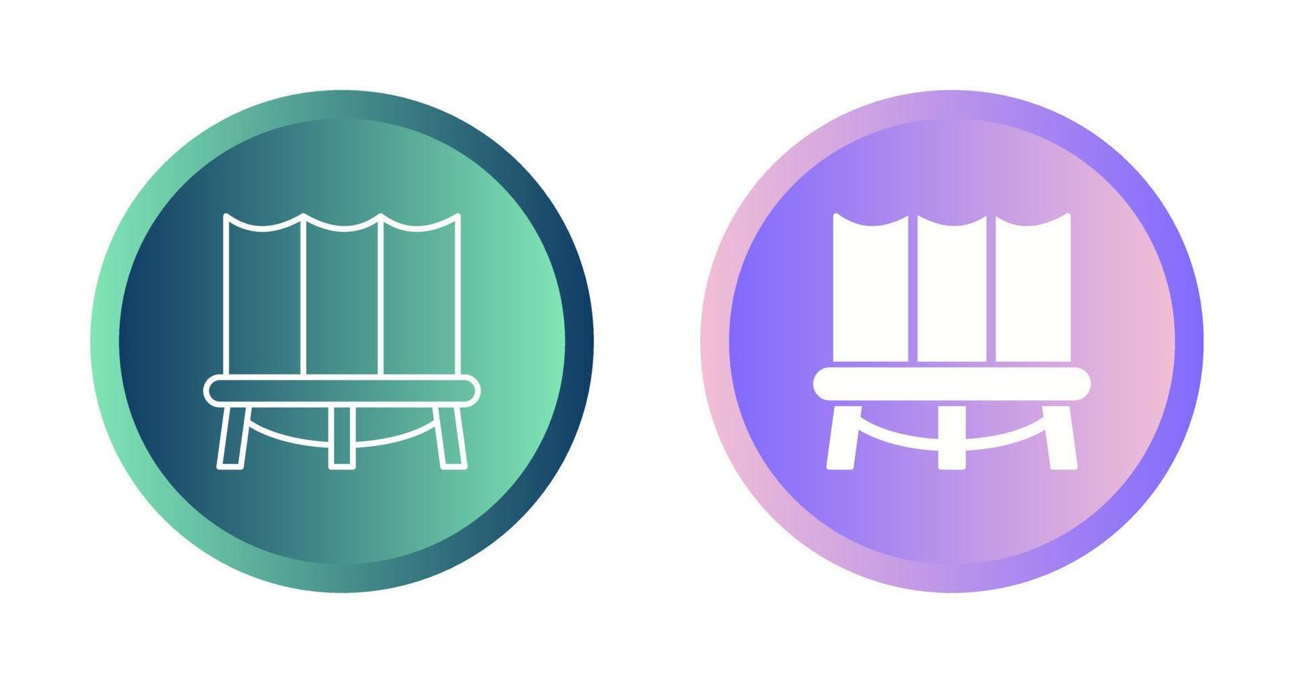 Trampoline Vector Icon