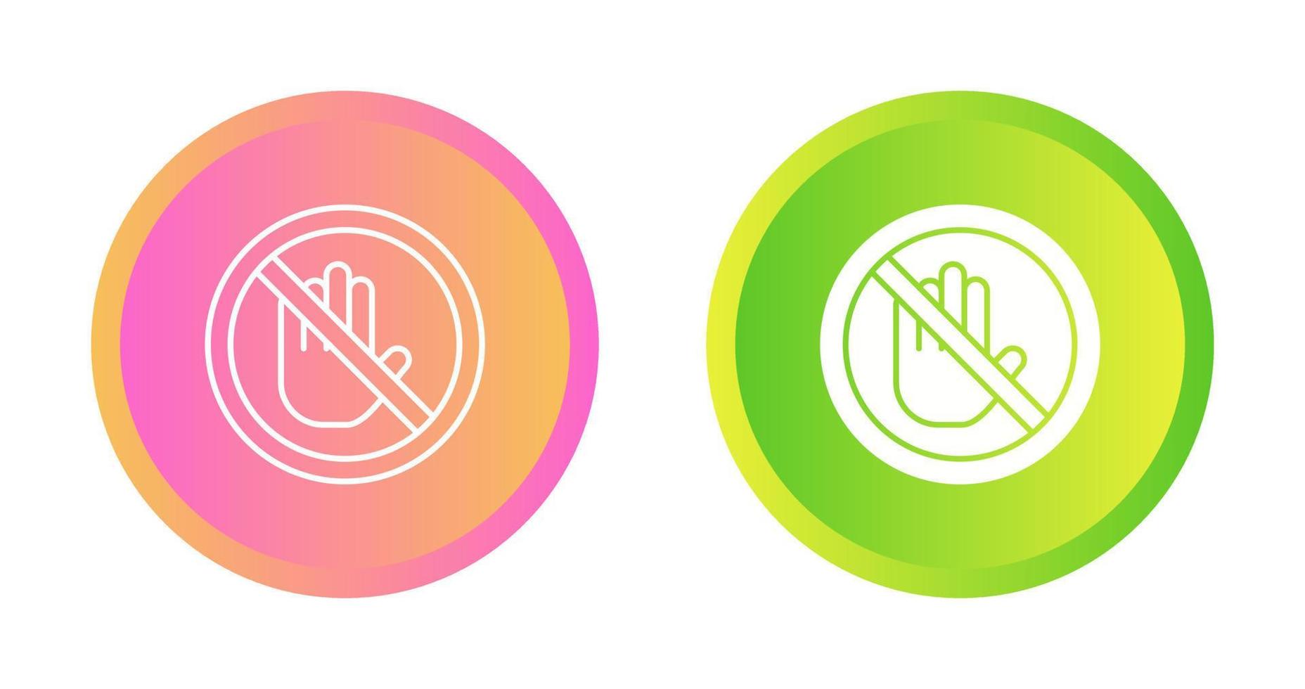 Stop Vector Icon