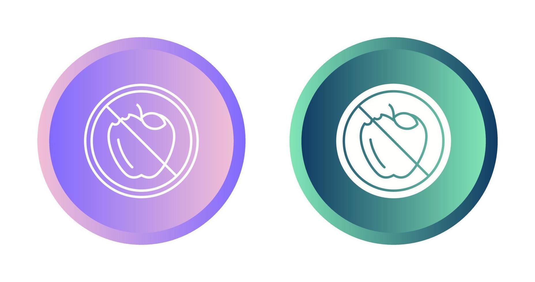 No Food Vector Icon