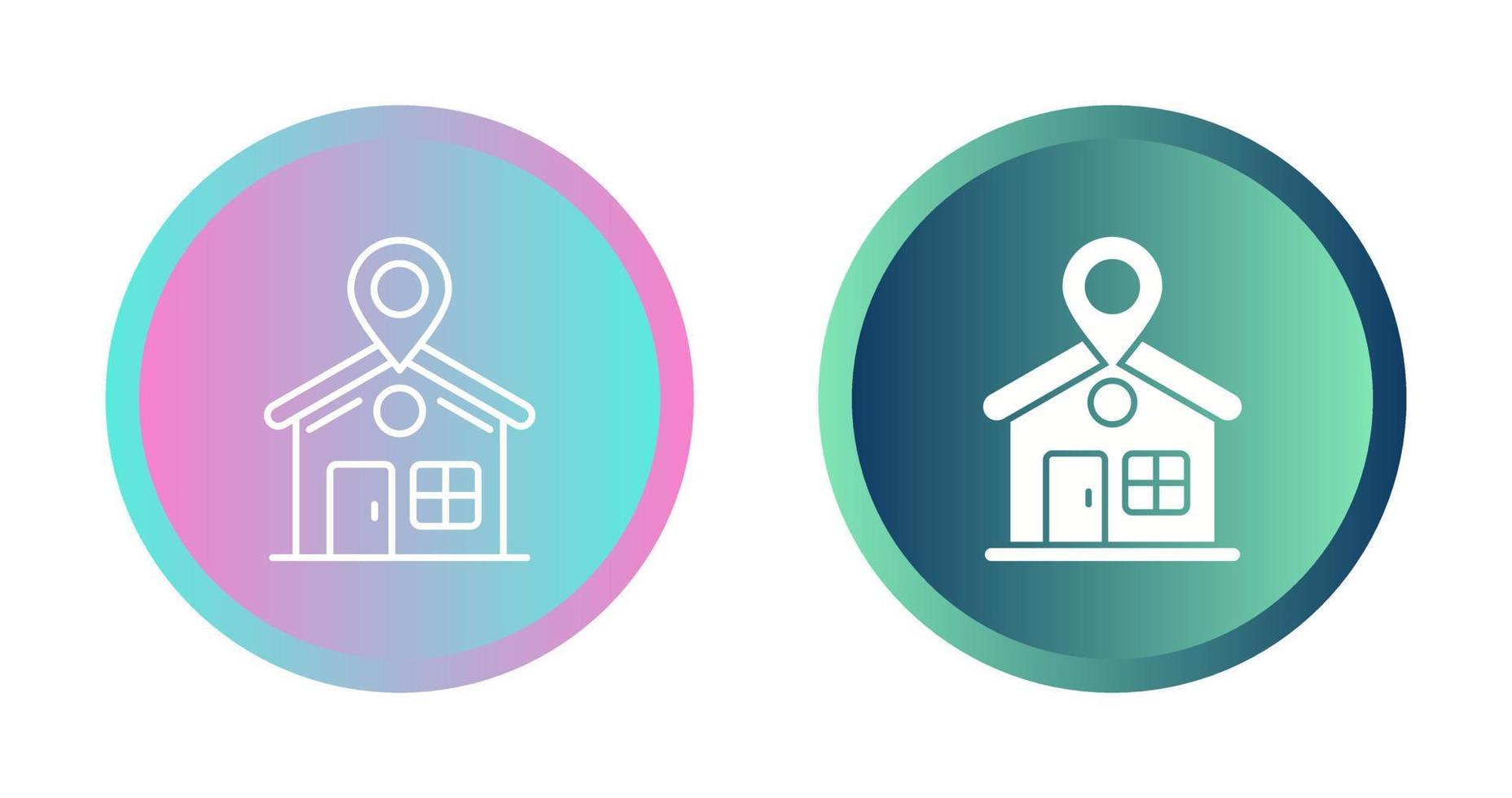 Home Location Vector Icon