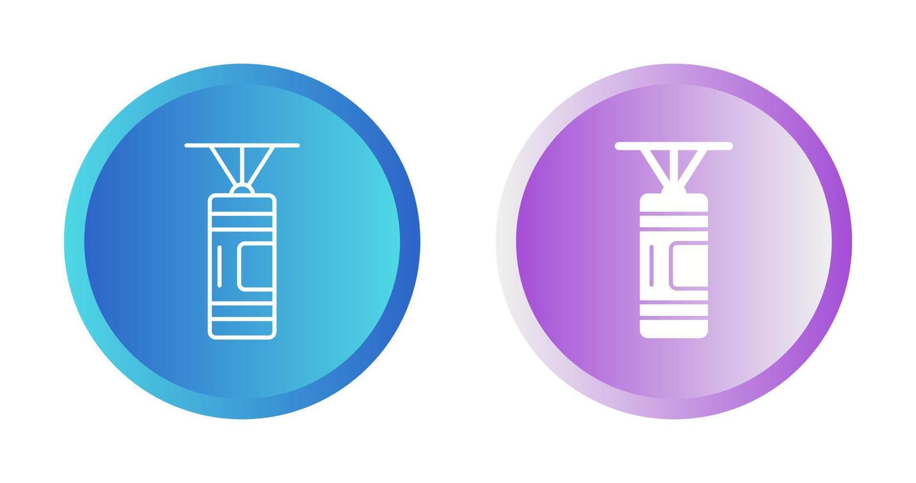 Punching Bag Vector Icon
