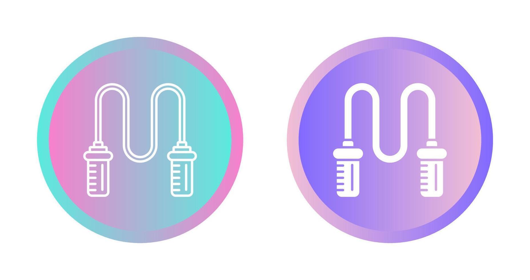 Jumping Rope Vector Icon