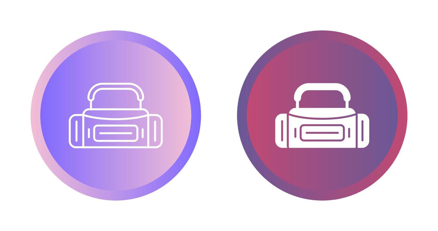 Sport Bag Vector Icon