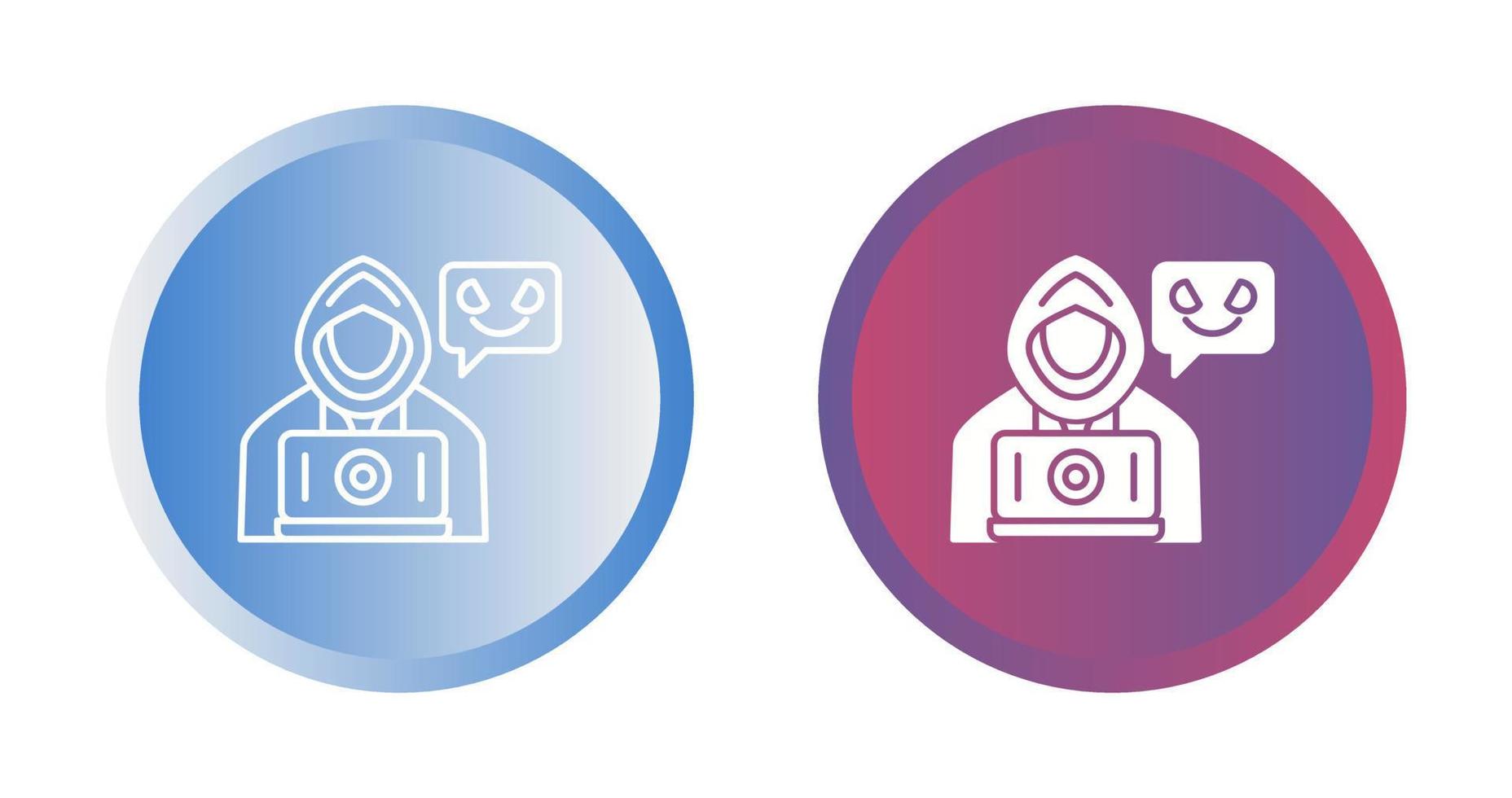 Cyber Attack Vector Icon