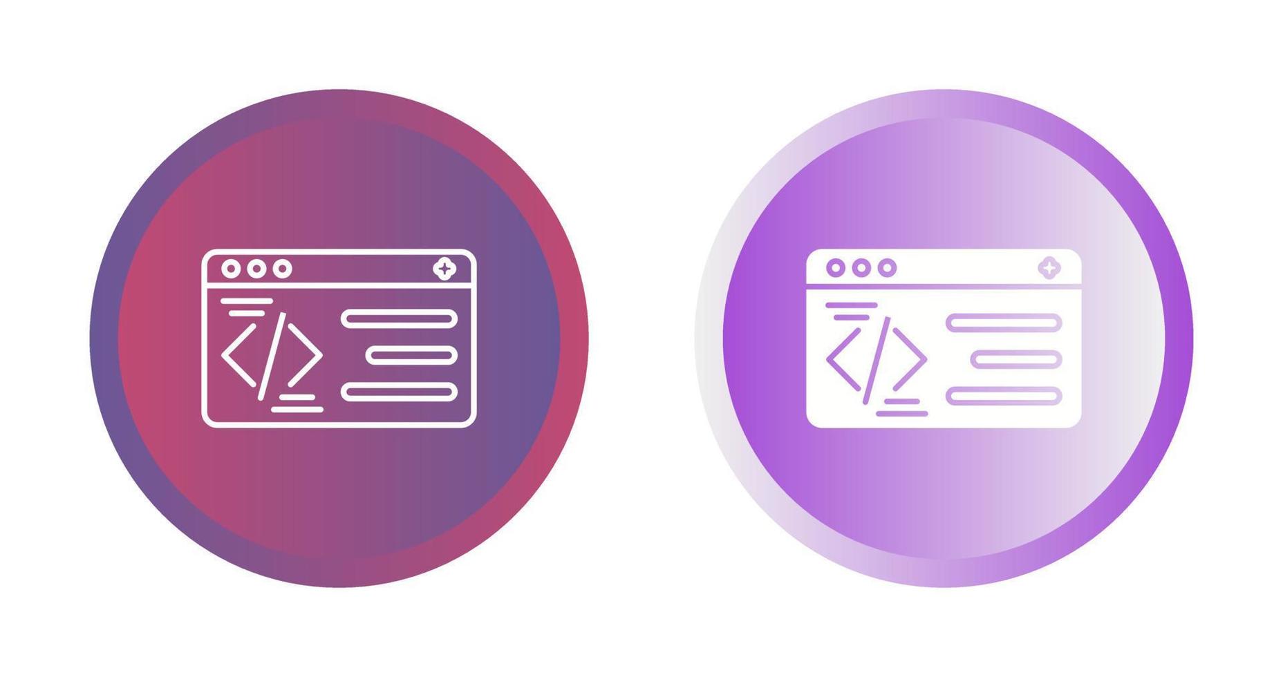Programming Vector Icon