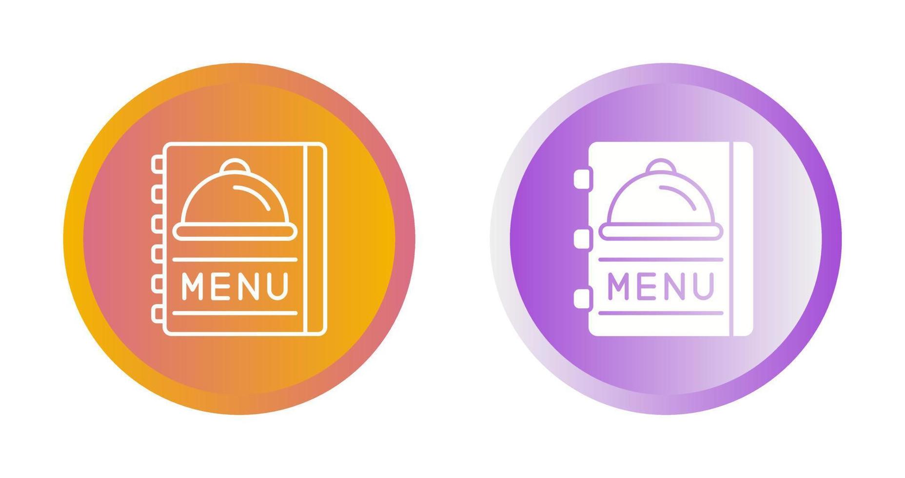 Food Menu Vector Icon