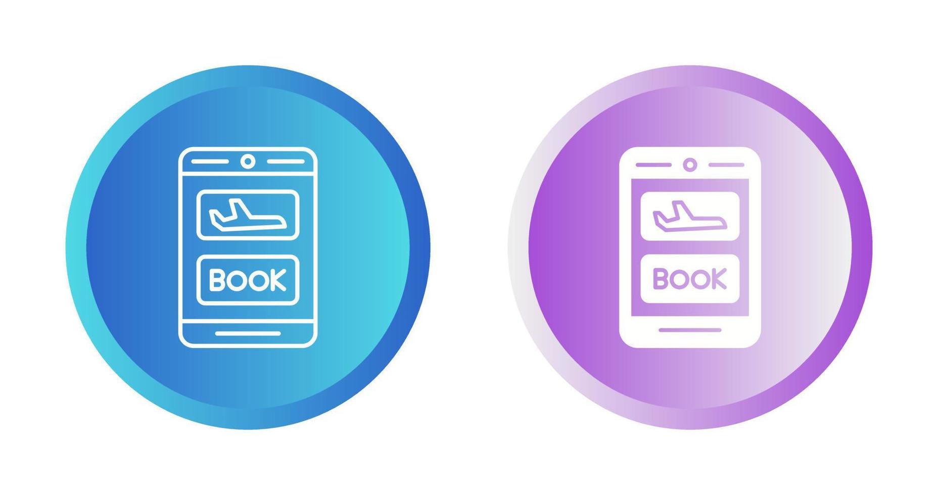 Online Booking Vector Icon