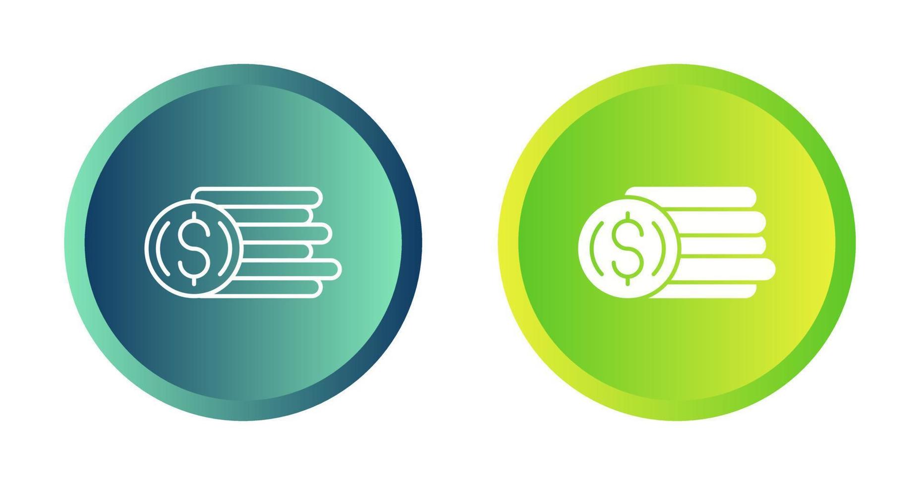 Coins Vector Icon