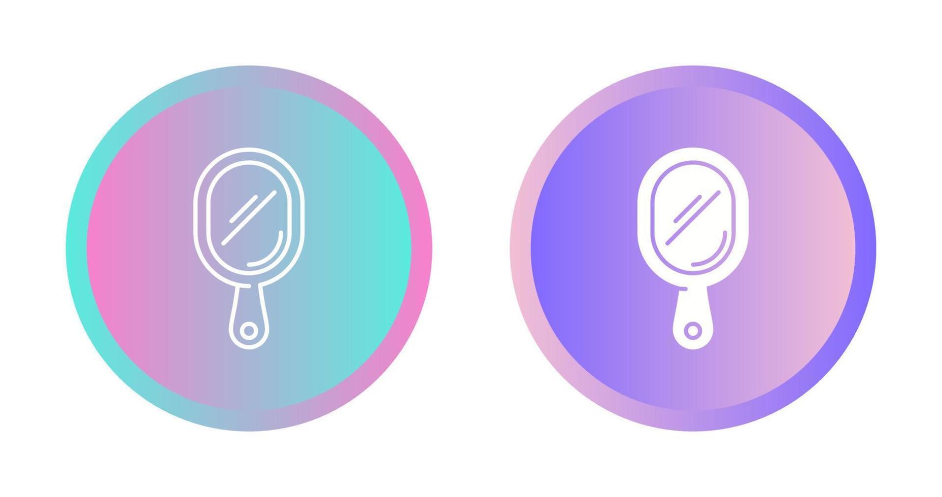 Hand Mirror Vector Icon