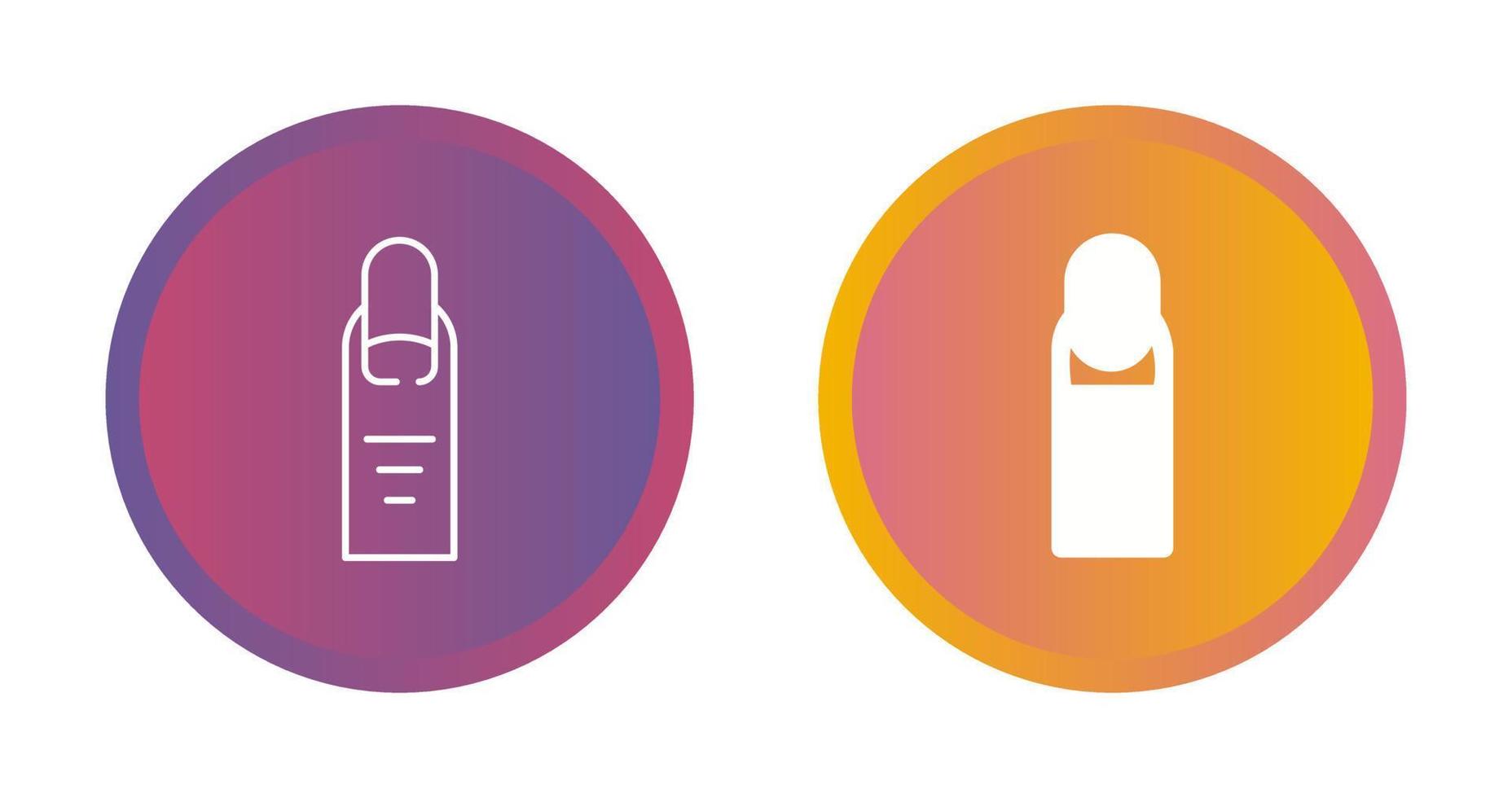 Nail Vector Icon