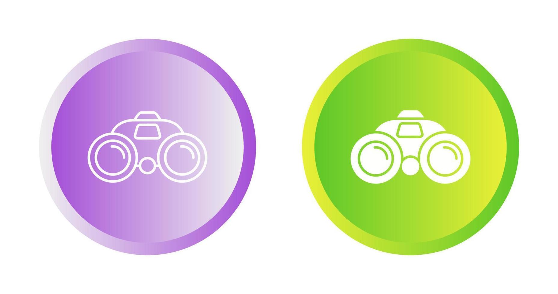 Binocular Vector Icon