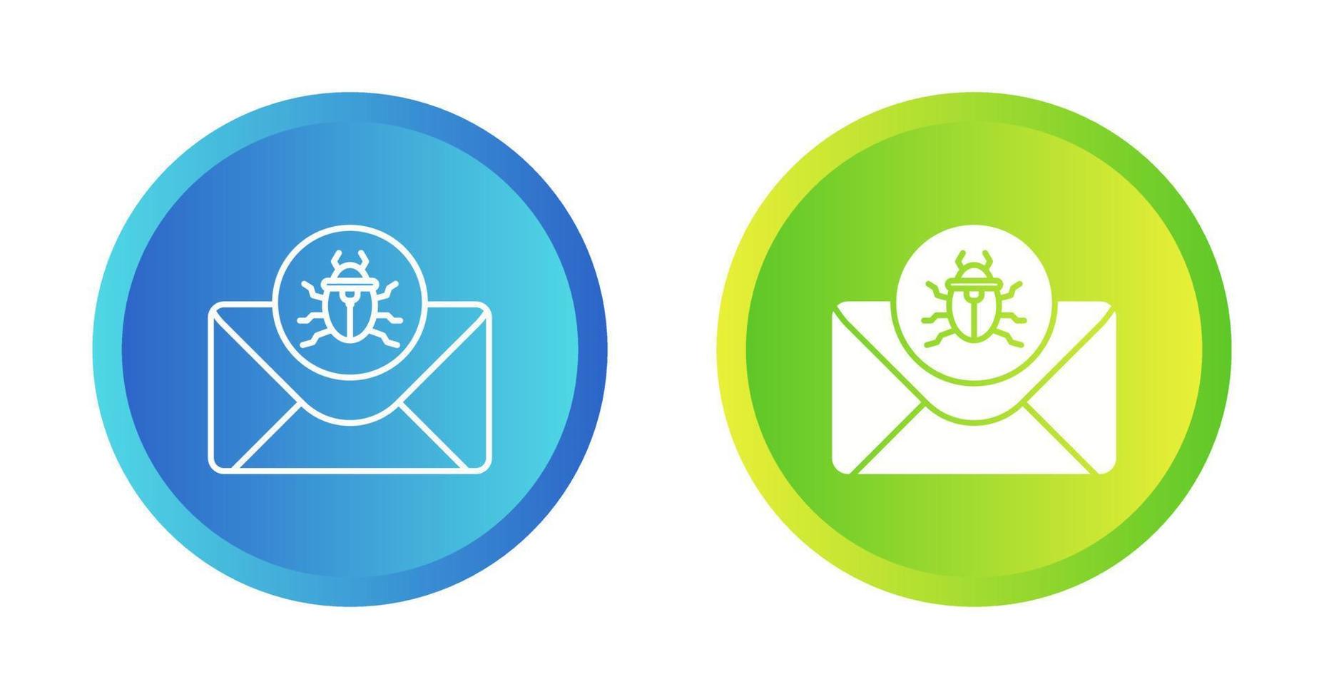 Mail Virus Vector Icon