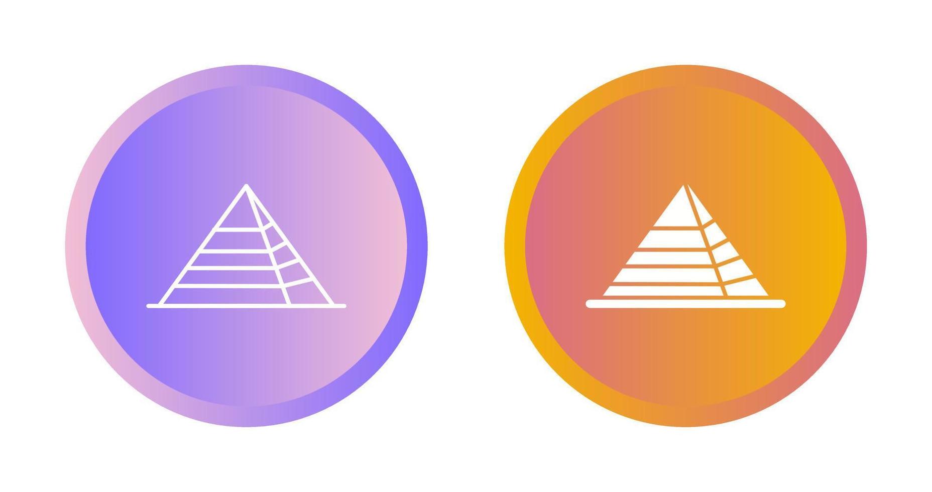 Pyramid Vector Icon