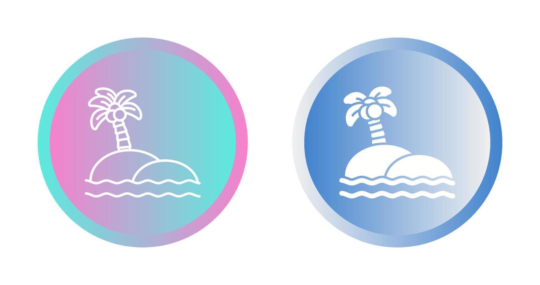 Island Vector Icon