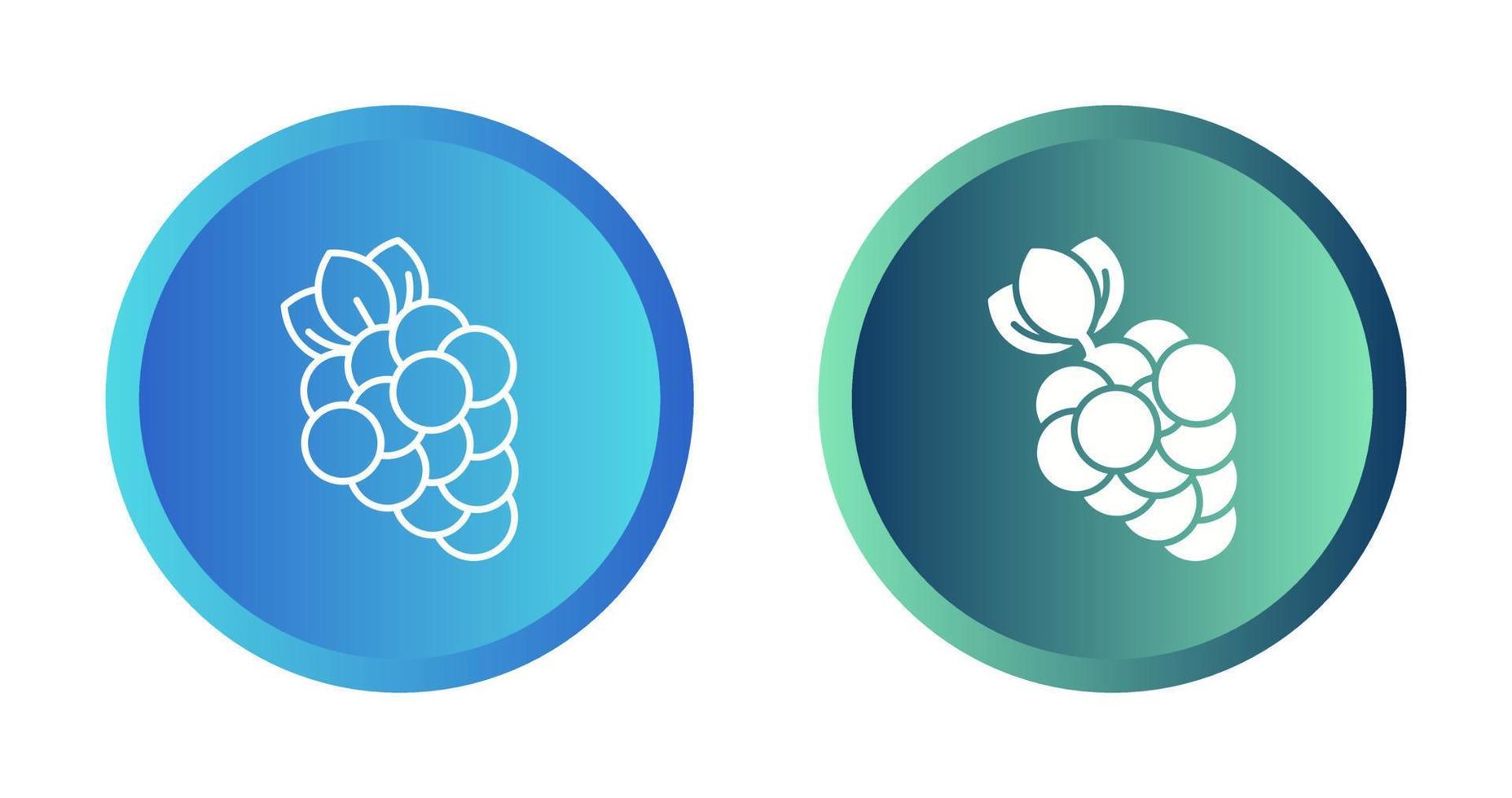 Grapes Vector Icon