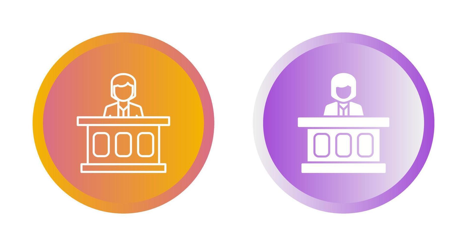 Jury Vector Icon