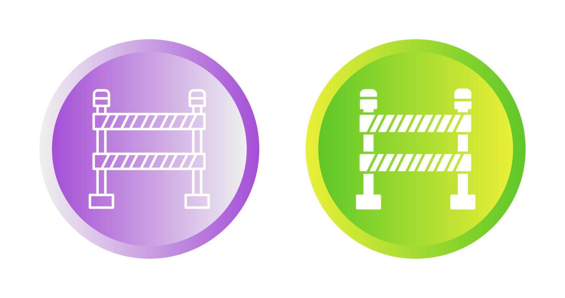 Police Line Vector Icon