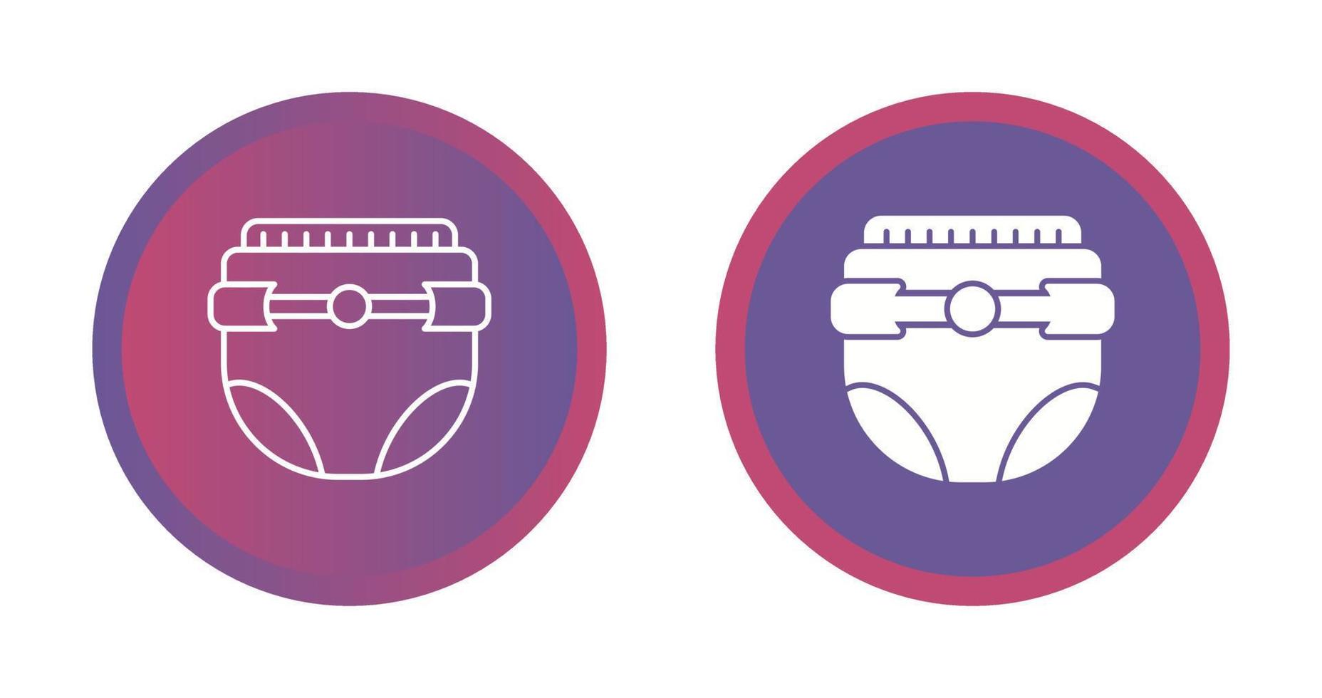 Diaper Vector Icon