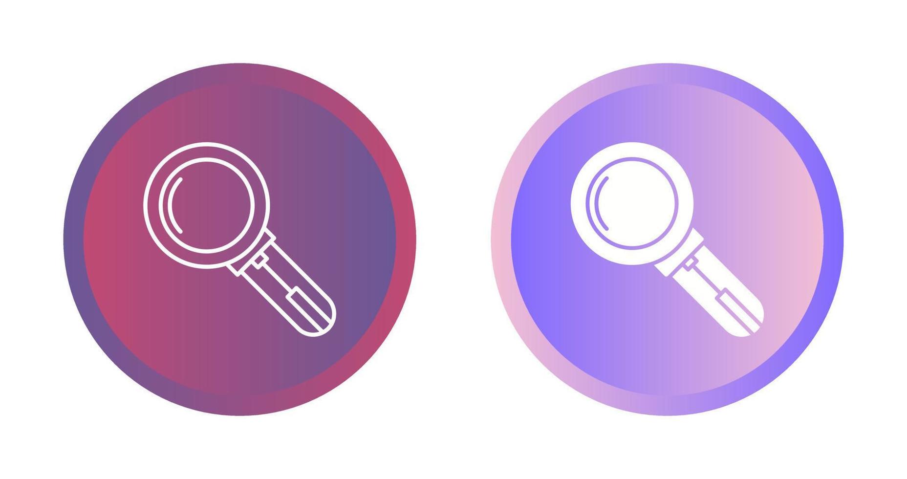 Magnifying Glass Vector Icon