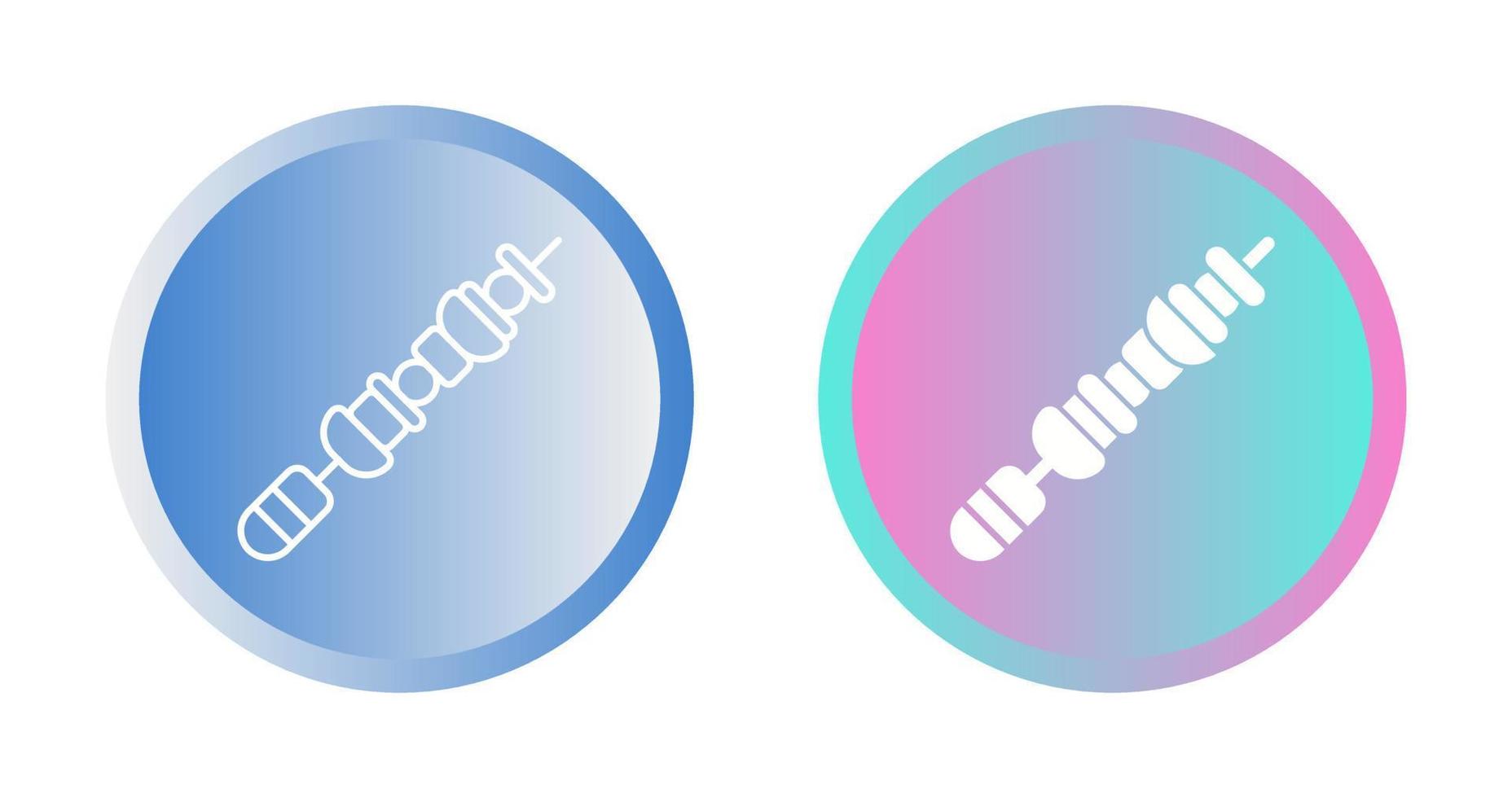 Skewers Vector Icon