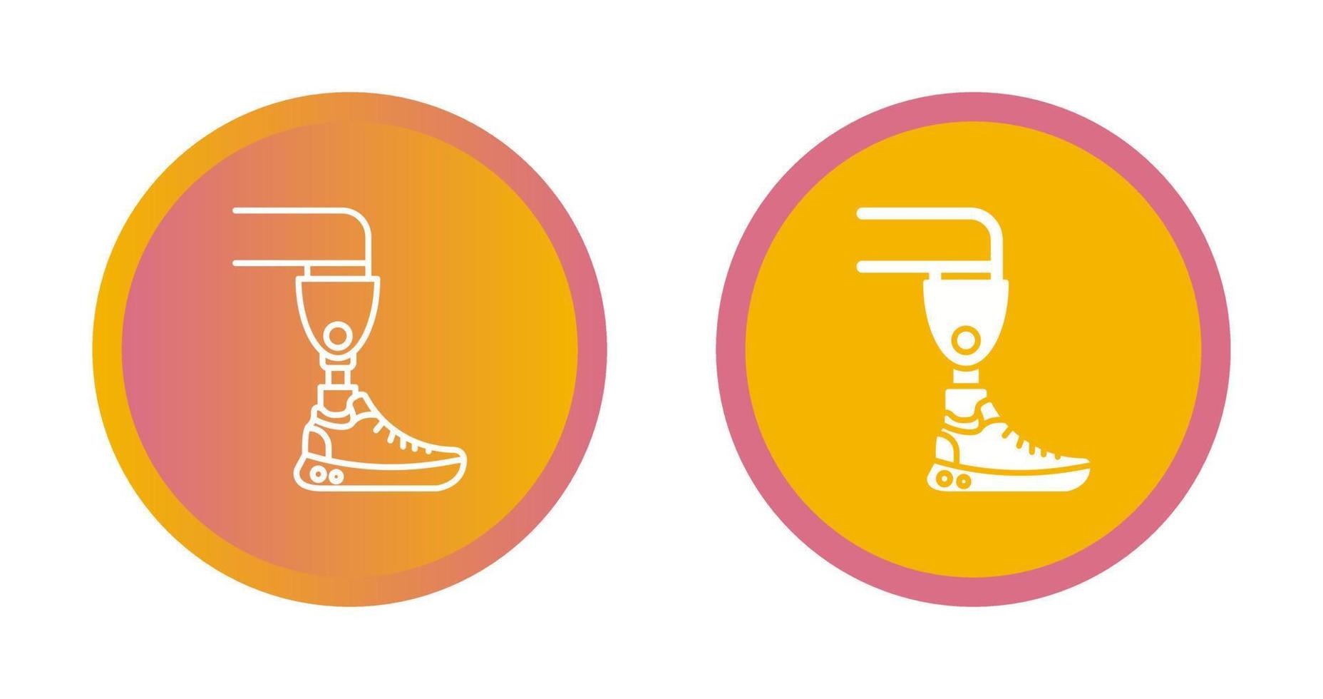 Prosthetics Vector Icon