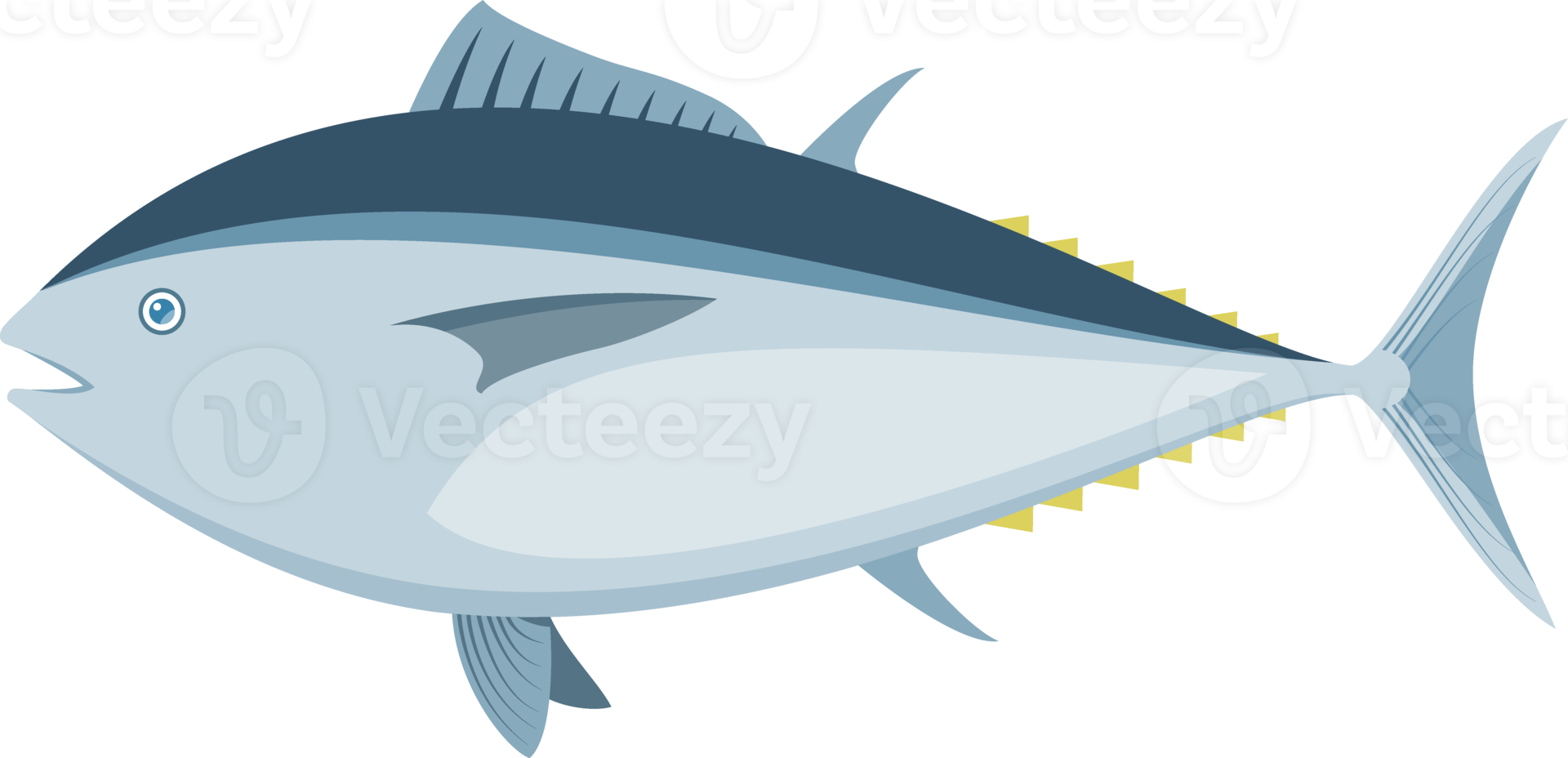 Bluefin tuna element png