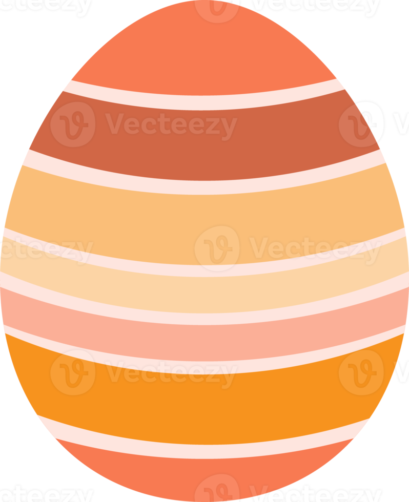 ícone plano de ovo de páscoa png