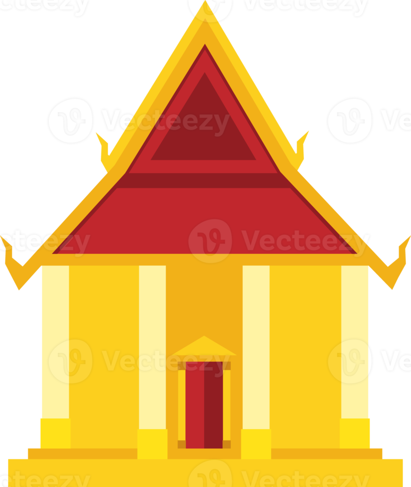 Asien die Architektur Tempel Illustration png